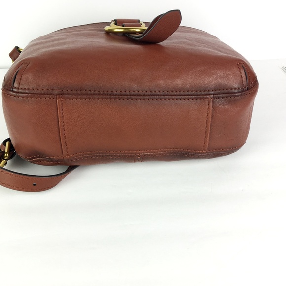 Frye Modern Crossbody Cognac Leather Bag - Picture 6 of 8